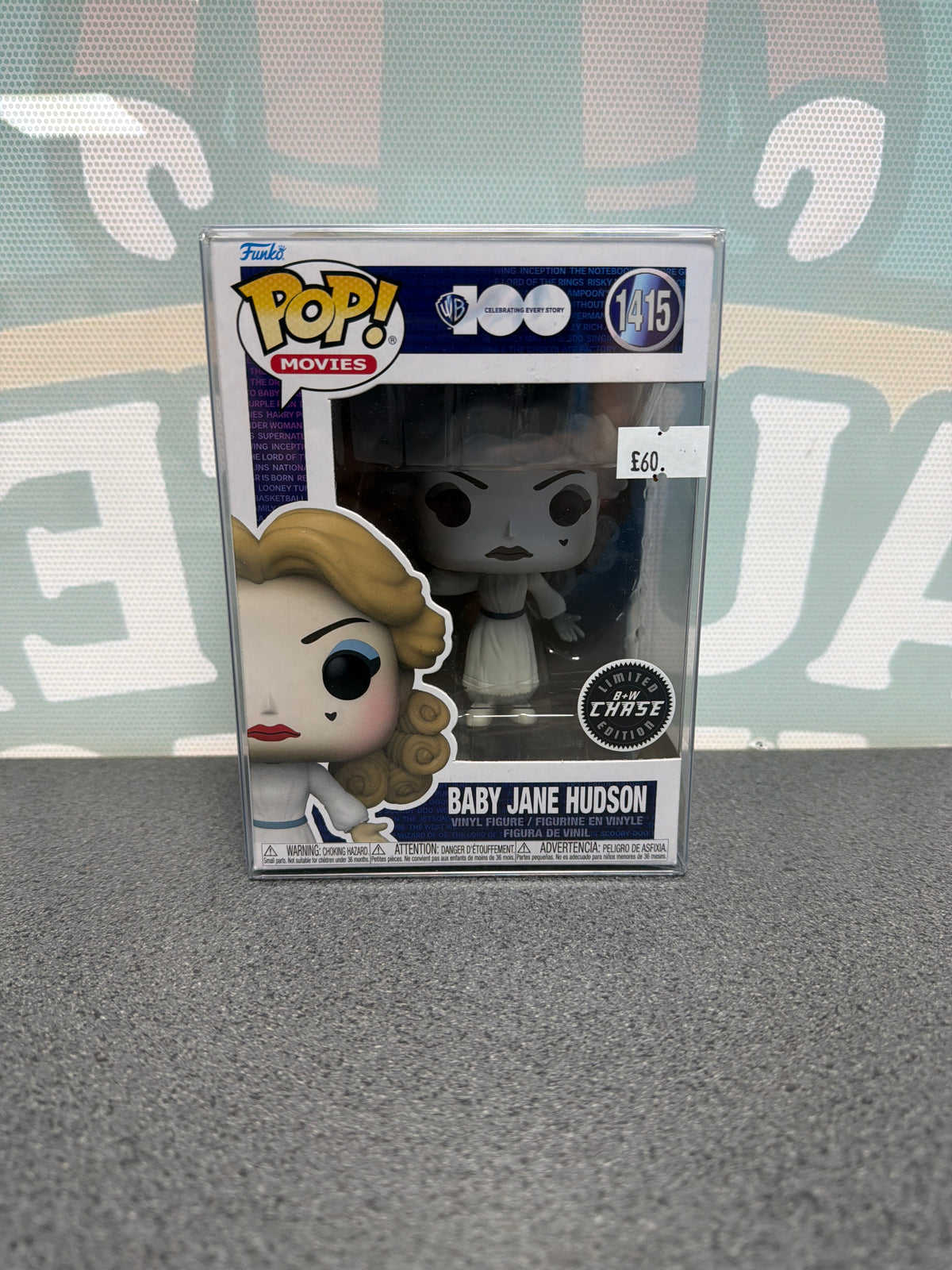 Baby Jane Hudson Funko Pop! #1415 from What Ever Happened to Baby Jane?, Black and White Chase – product image 1