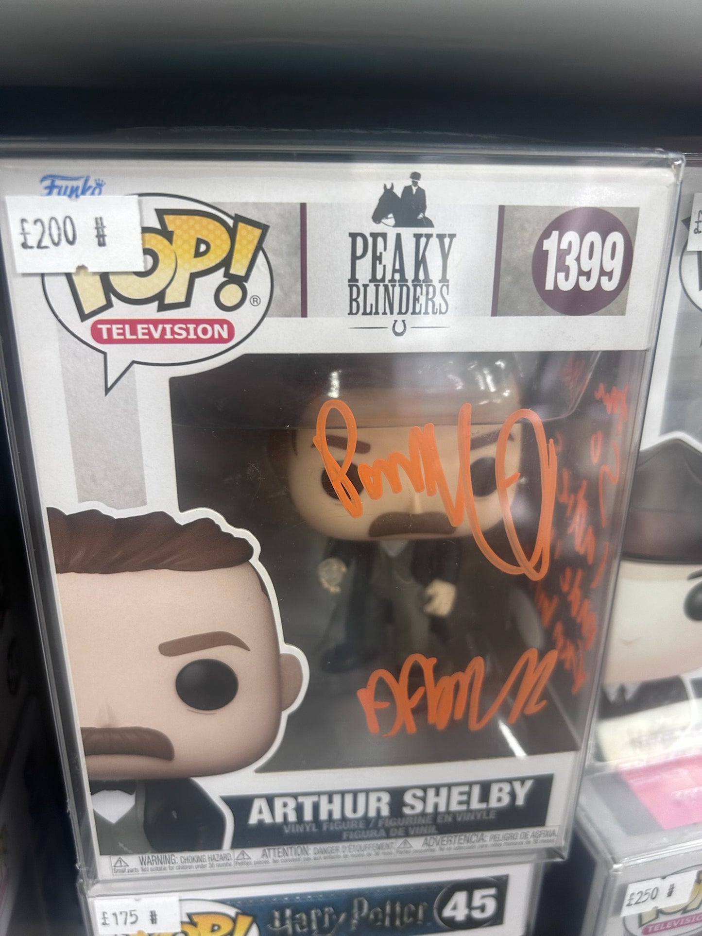 SIGNED ARTHUR SHELBY FUNKO #1399