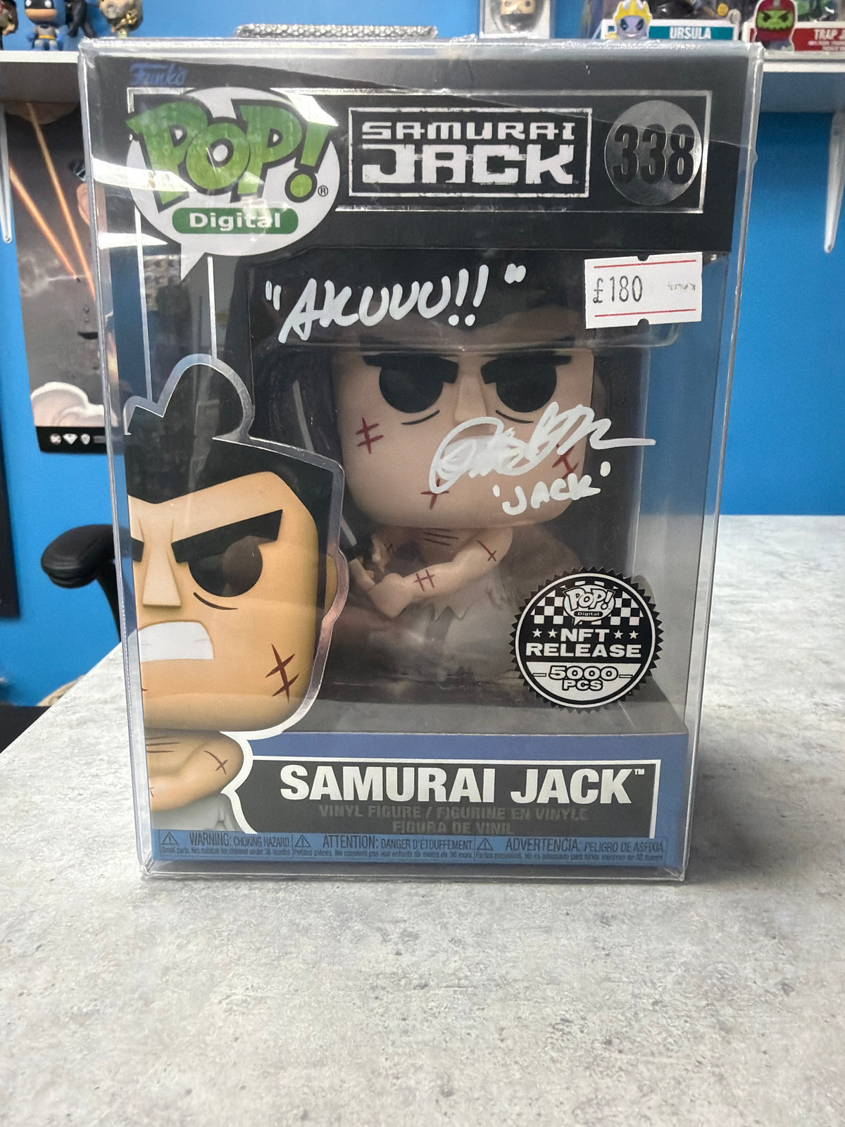Phil LaMarr Signed Samurai Jack Funko Pop! #338 – 200%