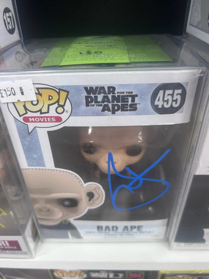 SIGNED BAD APE FUNKO #455