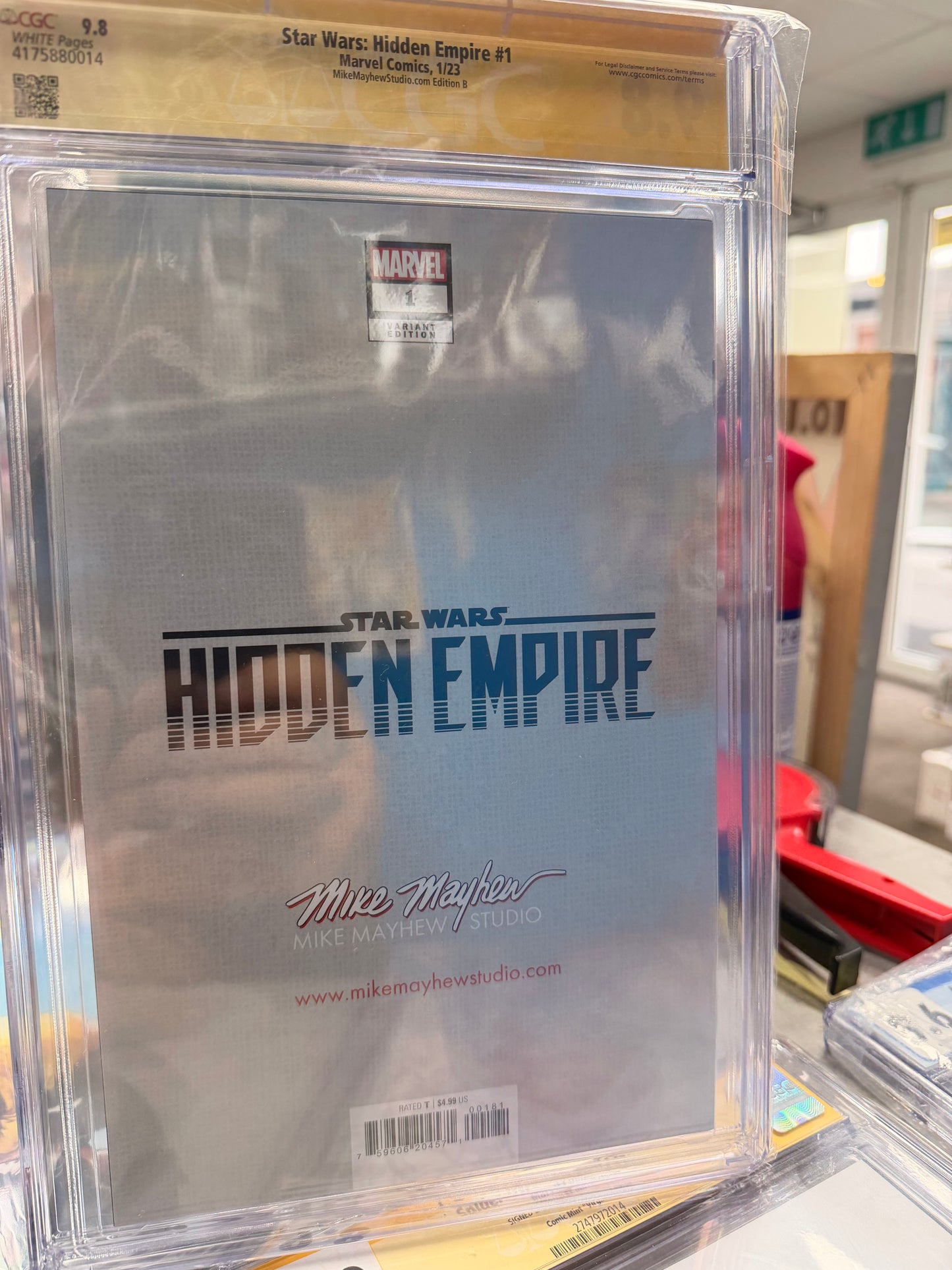 CGC SS 9.8 Star Wars: Hidden Empire #1