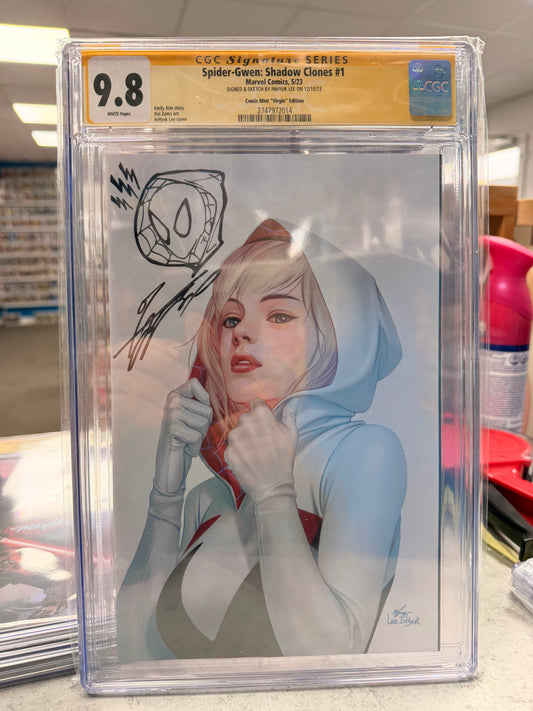 CGC SS 9.8 Spider-Gwen : Shadow Clones #1 SIGNED