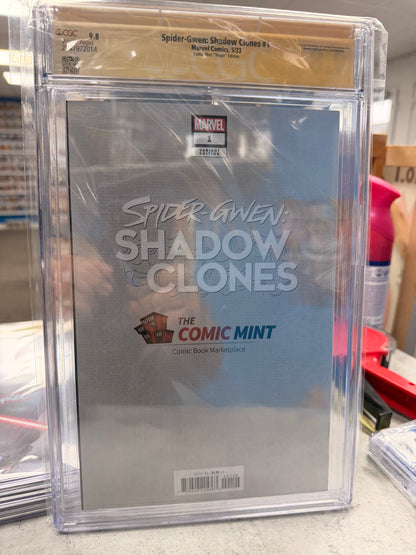 CGC SS 9.8 Spider-Gwen : Shadow Clones #1 SIGNED