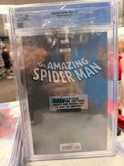 CGC 9.8 Amazing Spider-Man #23 Disney What If 1:100 Infinity Gauntlet
