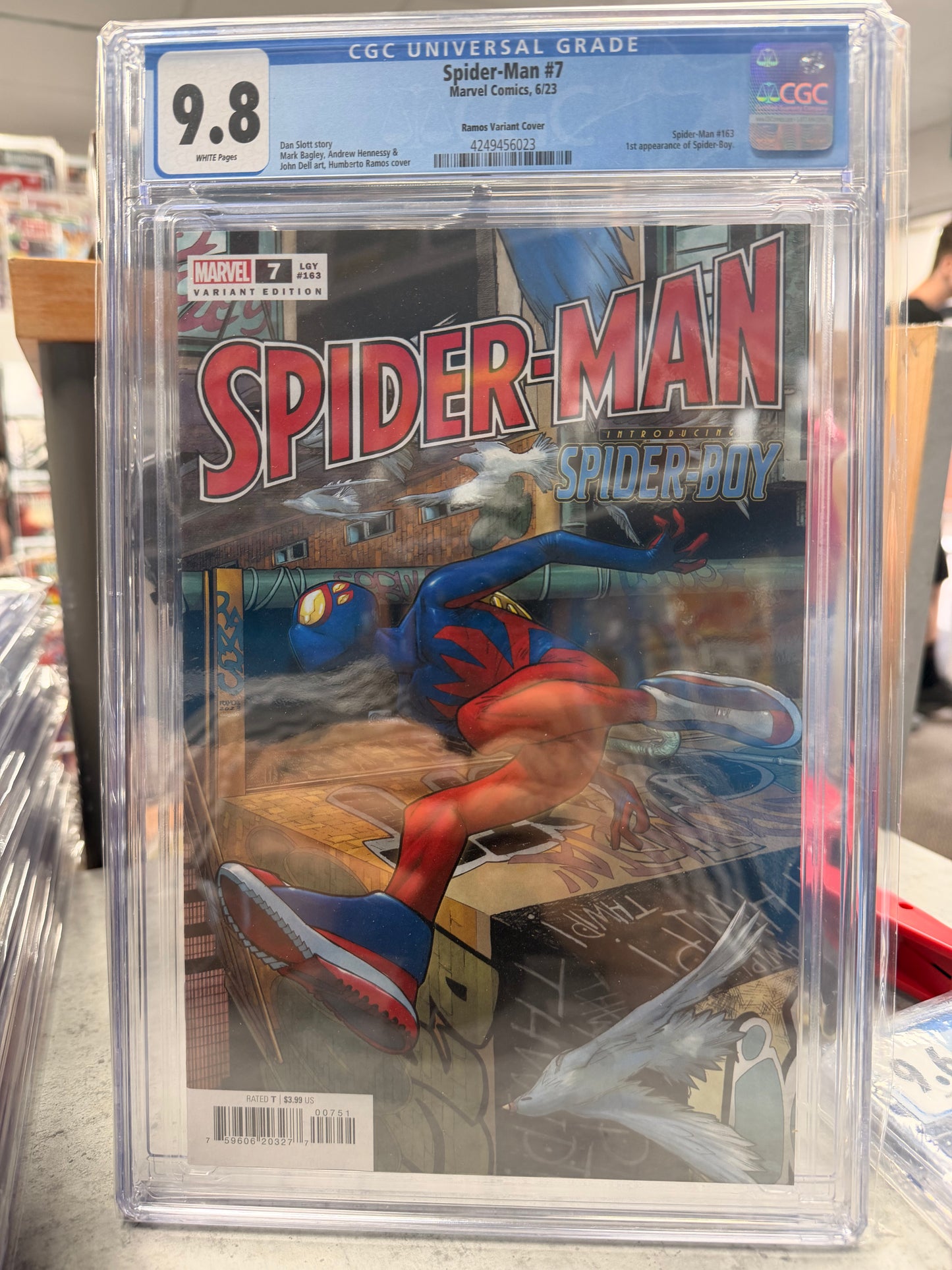 CGC 9.8 Spider-Man #7