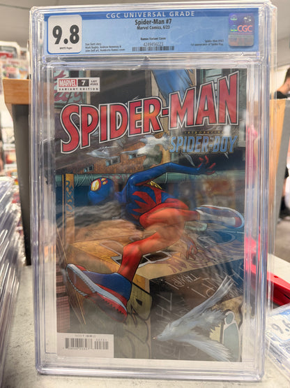 CGC 9.8 Spider-Man #7