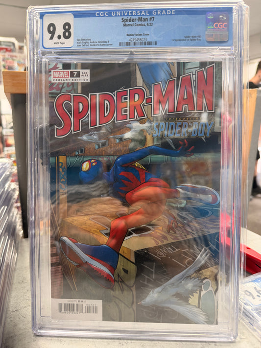 CGC 9.8 Spider-Man #7