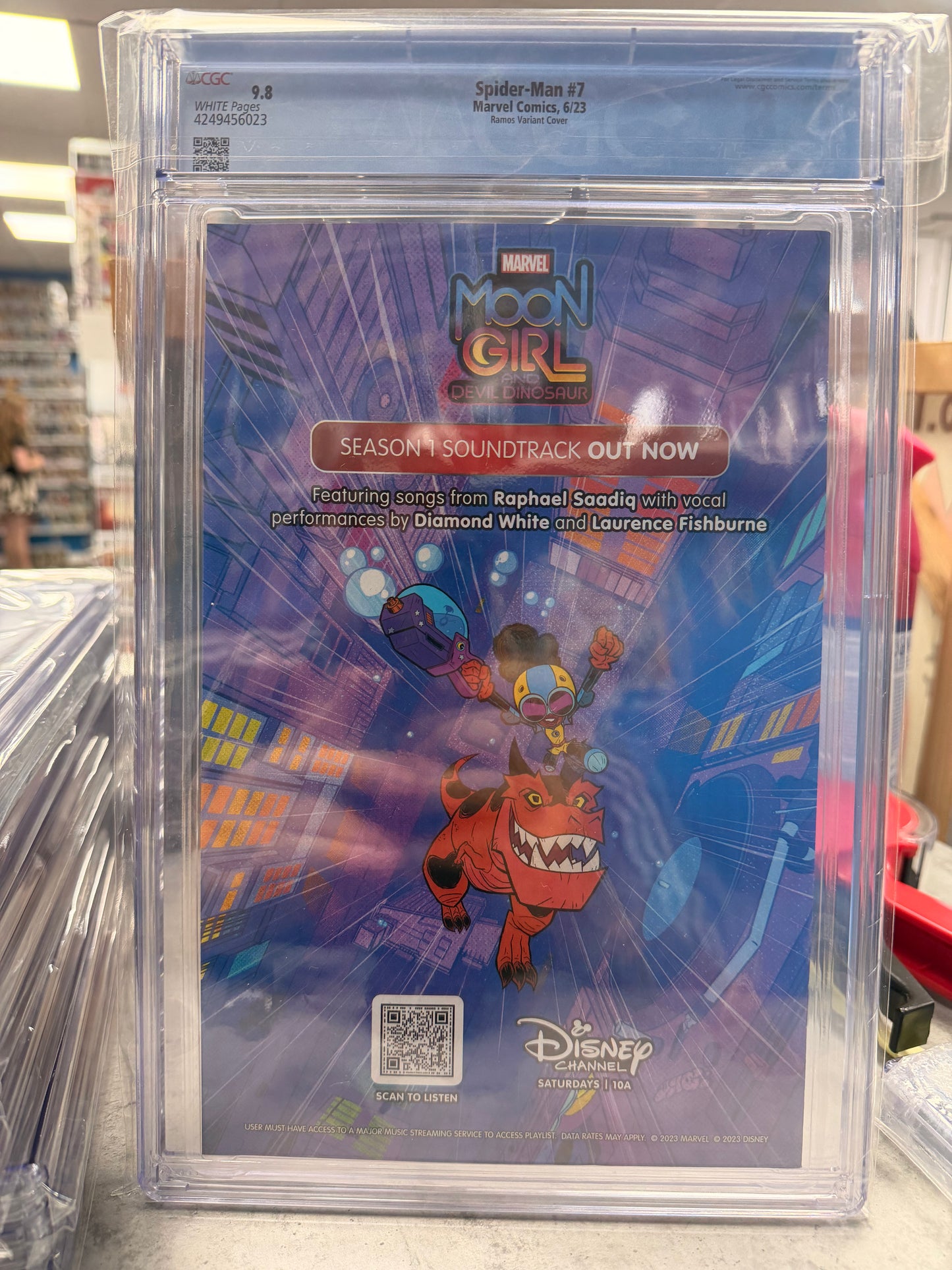 CGC 9.8 Spider-Man #7