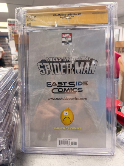 CGC 9.8 Miles Morales: Spider-Man #39 SIGNED