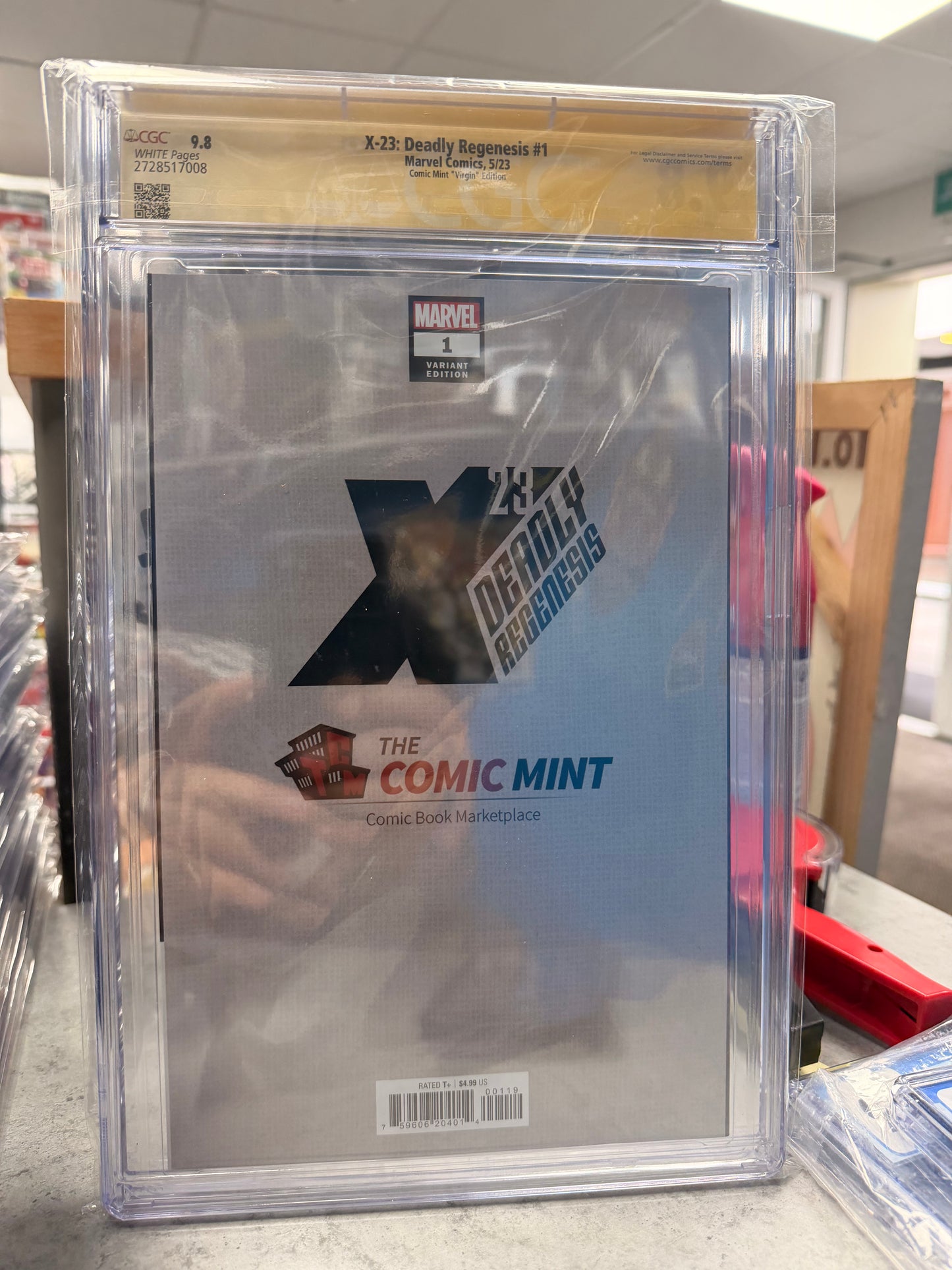 CGC SS 9.8 X-23: Deadly Regenesis #1 SIGNED AND REMARKED