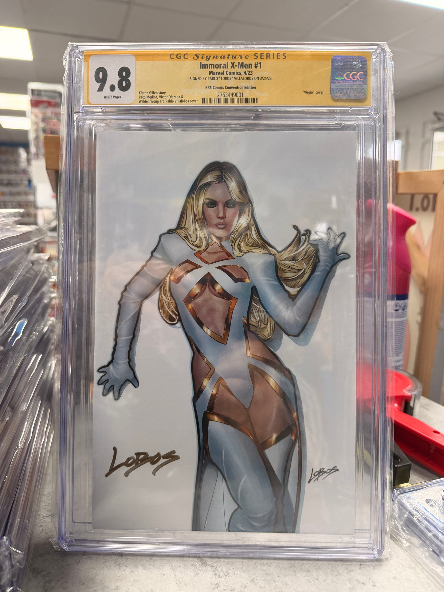 CGC SS 9.8 Immoral X-Men #1 Signed
