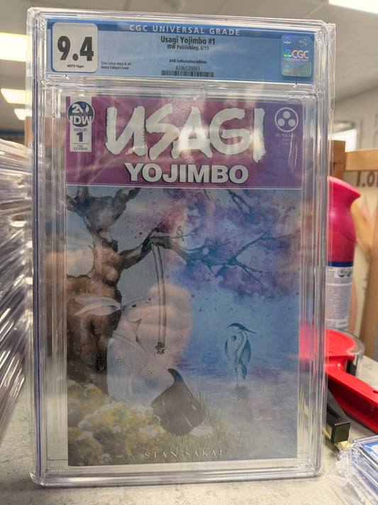CGC 9.4 Usagi Yojimbo #1