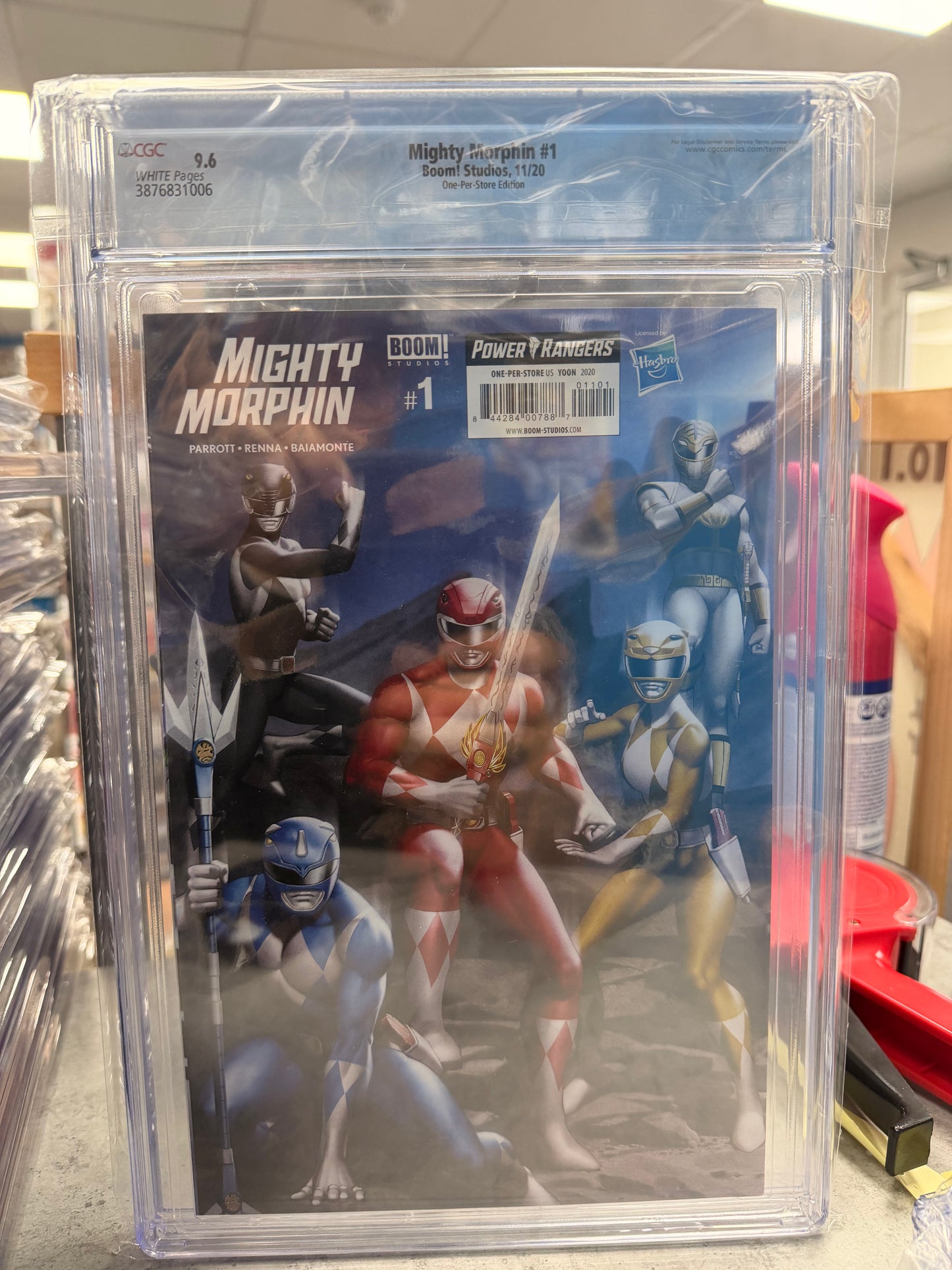 CGC 9.6 Mighty Morphin #1 11/20