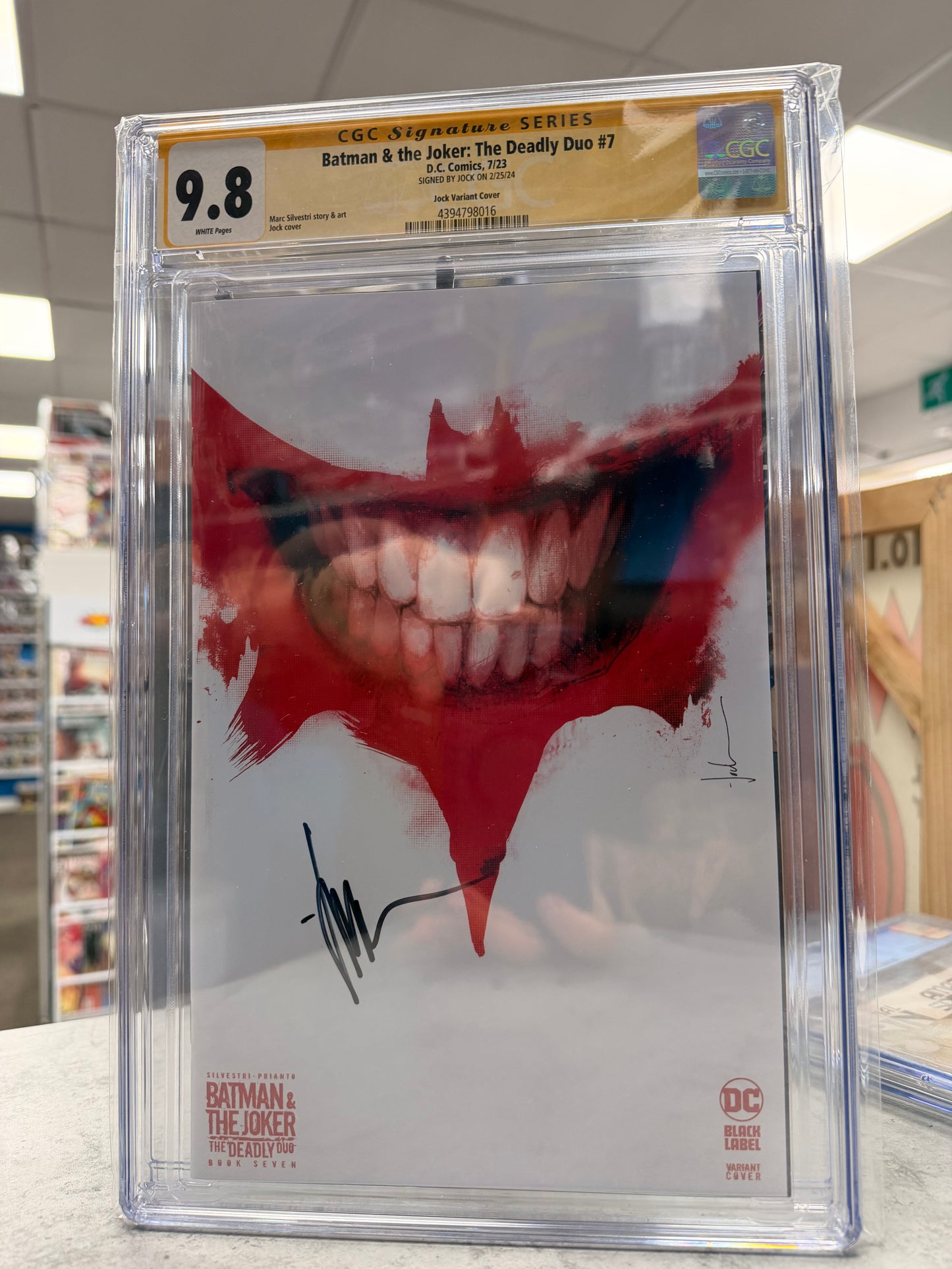 CGC SS 9.8 Batman & Joker: The Deadly Duo #7