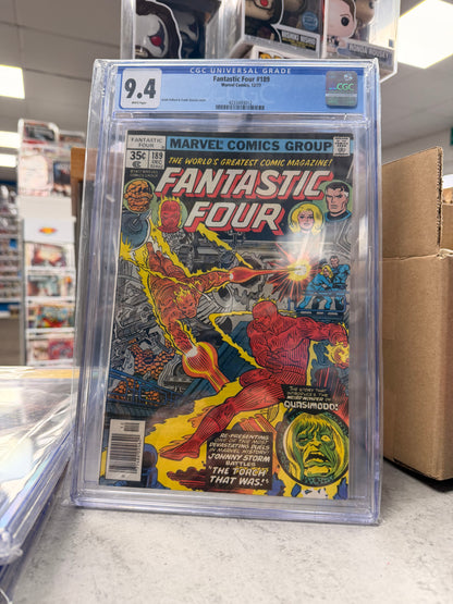 CGC 9.4 Fantastic Four #189