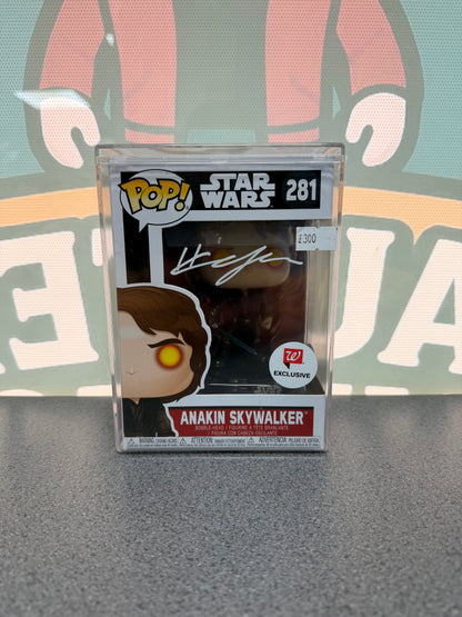 Hayden Christensen Signed Anakin Skywalker Funko Pop! #281 – Walmart Exclusive