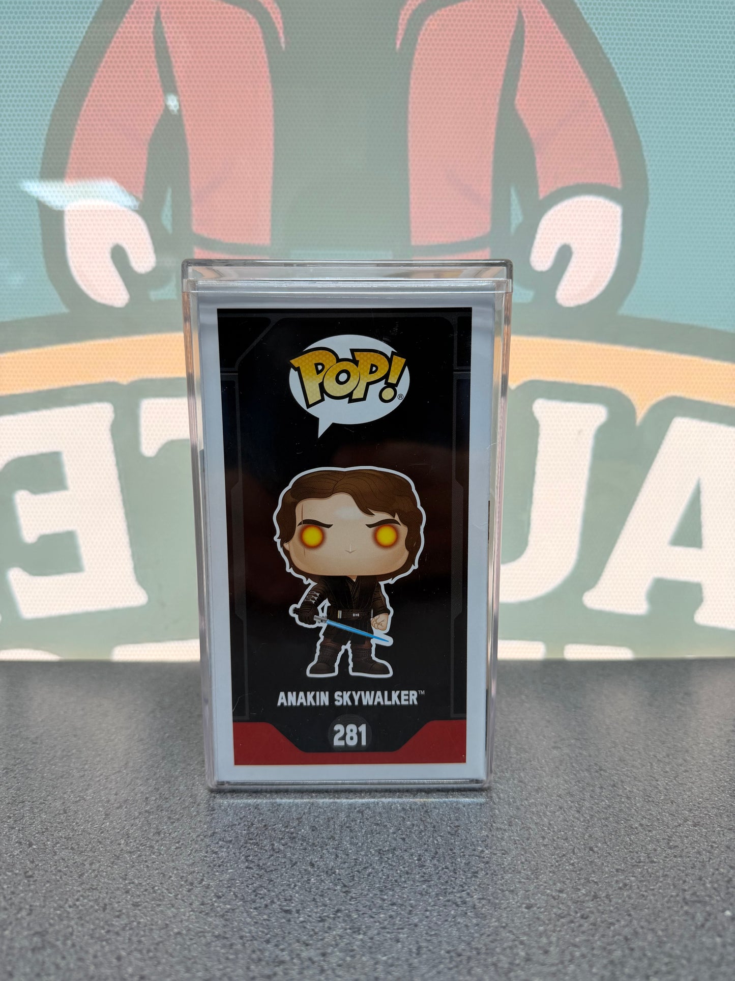 Hayden Christensen Signed Anakin Skywalker Funko Pop! #281 – Walmart Exclusive