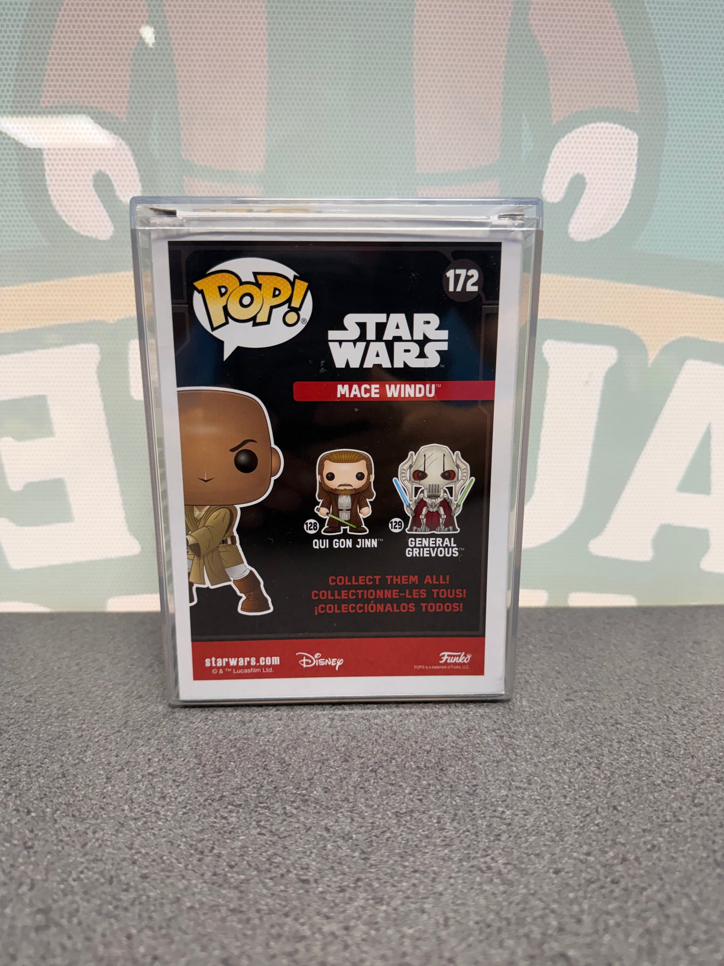 Samuel L. Jackson Signed Mace Windu Funko Pop! #172 – Walmart Exclusive