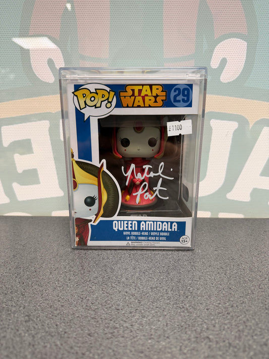 Natalie Portman Signed Queen Amidala Funko Pop! #29 – Star Wars