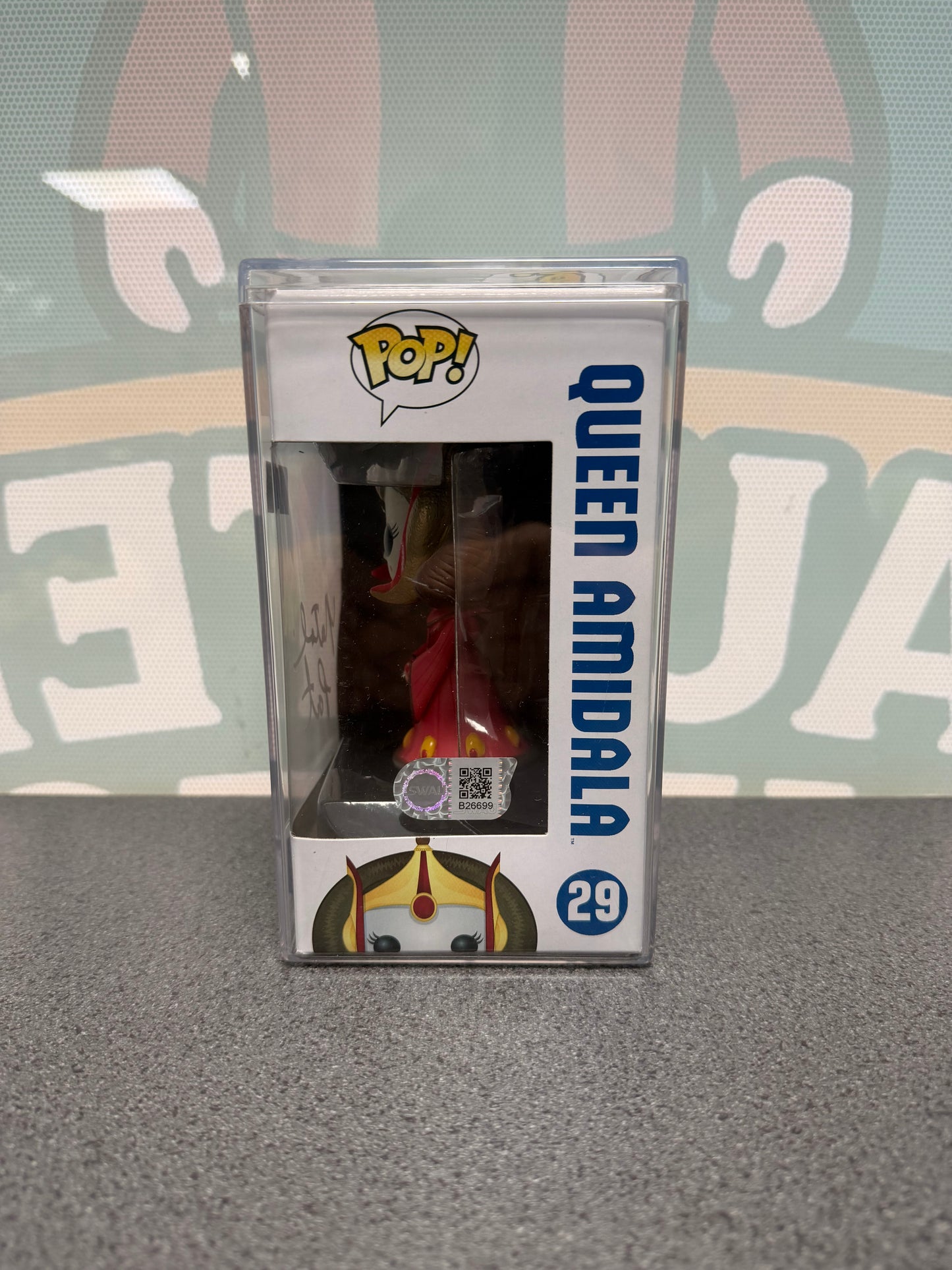 Natalie Portman Signed Queen Amidala Funko Pop! #29 – Star Wars
