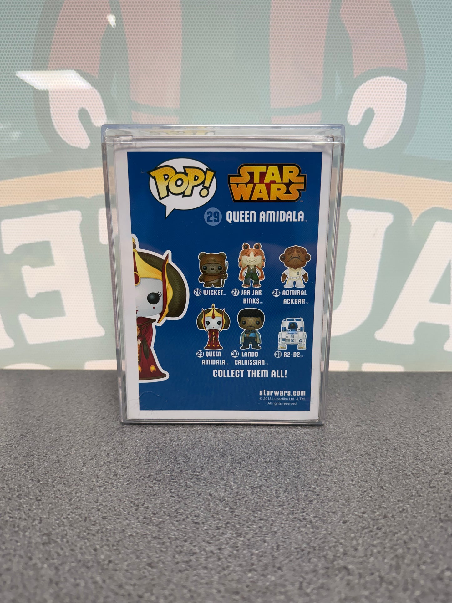 Natalie Portman Signed Queen Amidala Funko Pop! #29 – Star Wars