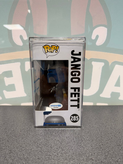 Temuera Morrison Signed Jango Fett Funko Pop! #285 – Walmart Exclusive