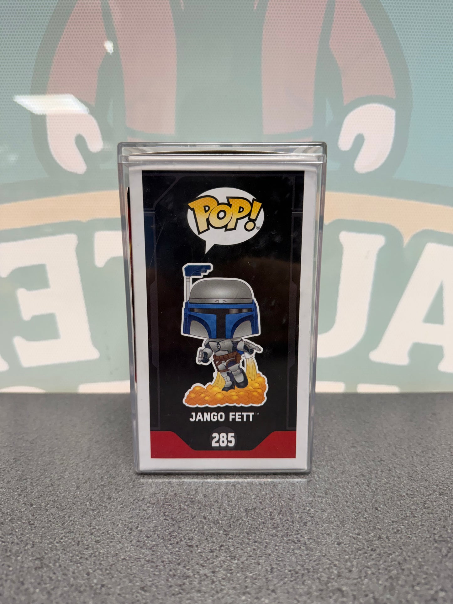 Temuera Morrison Signed Jango Fett Funko Pop! #285 – Walmart Exclusive