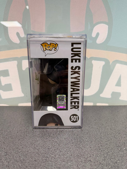 Mark Hamill Signed Luke Skywalker Funko Pop! #501 – Star Wars