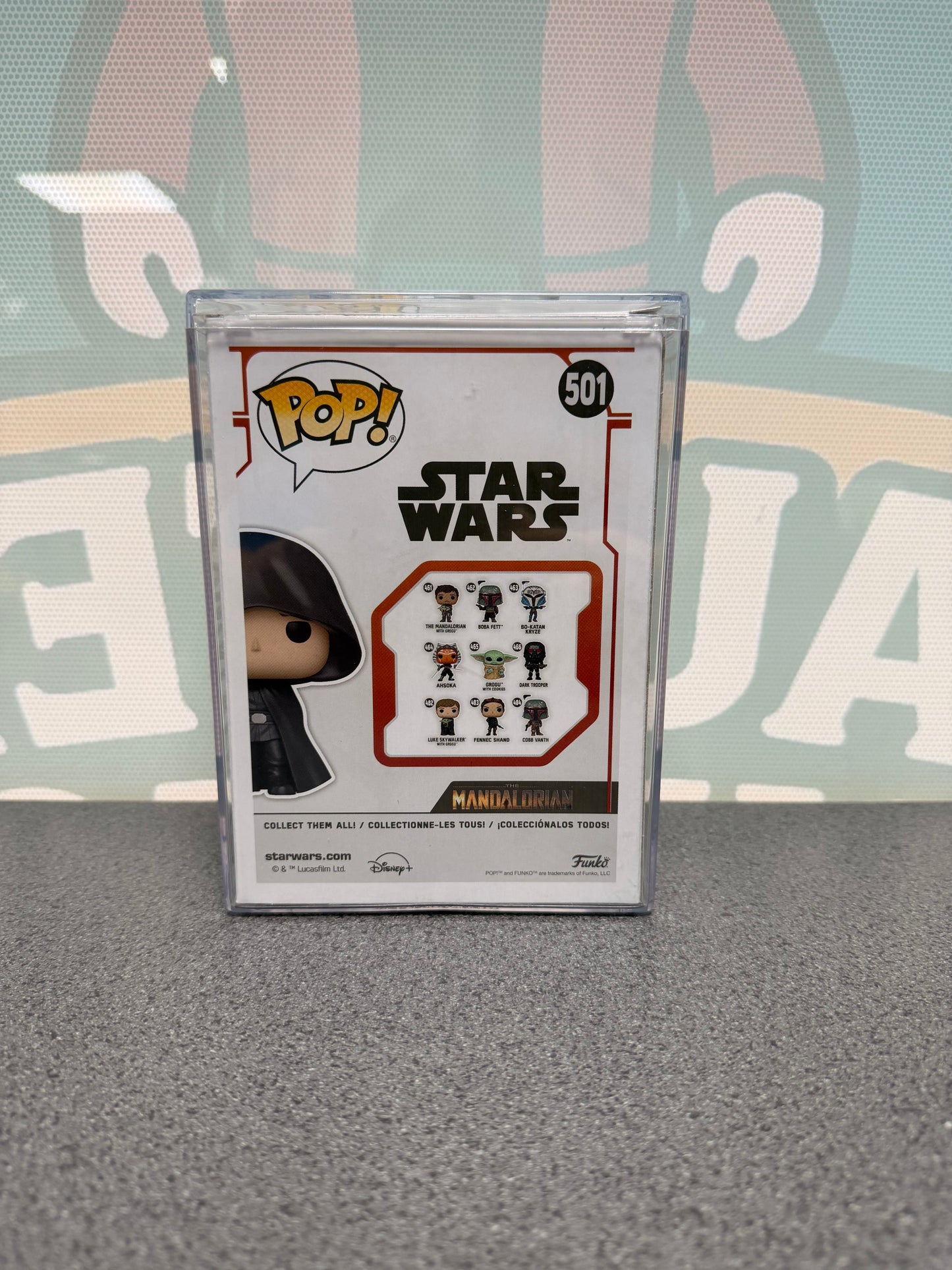 Mark Hamill Signed Luke Skywalker Funko Pop! #501 – Star Wars