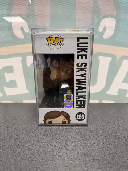 Mark Hamill Signed Luke Skywalker Funko Pop! #266 – Star Wars