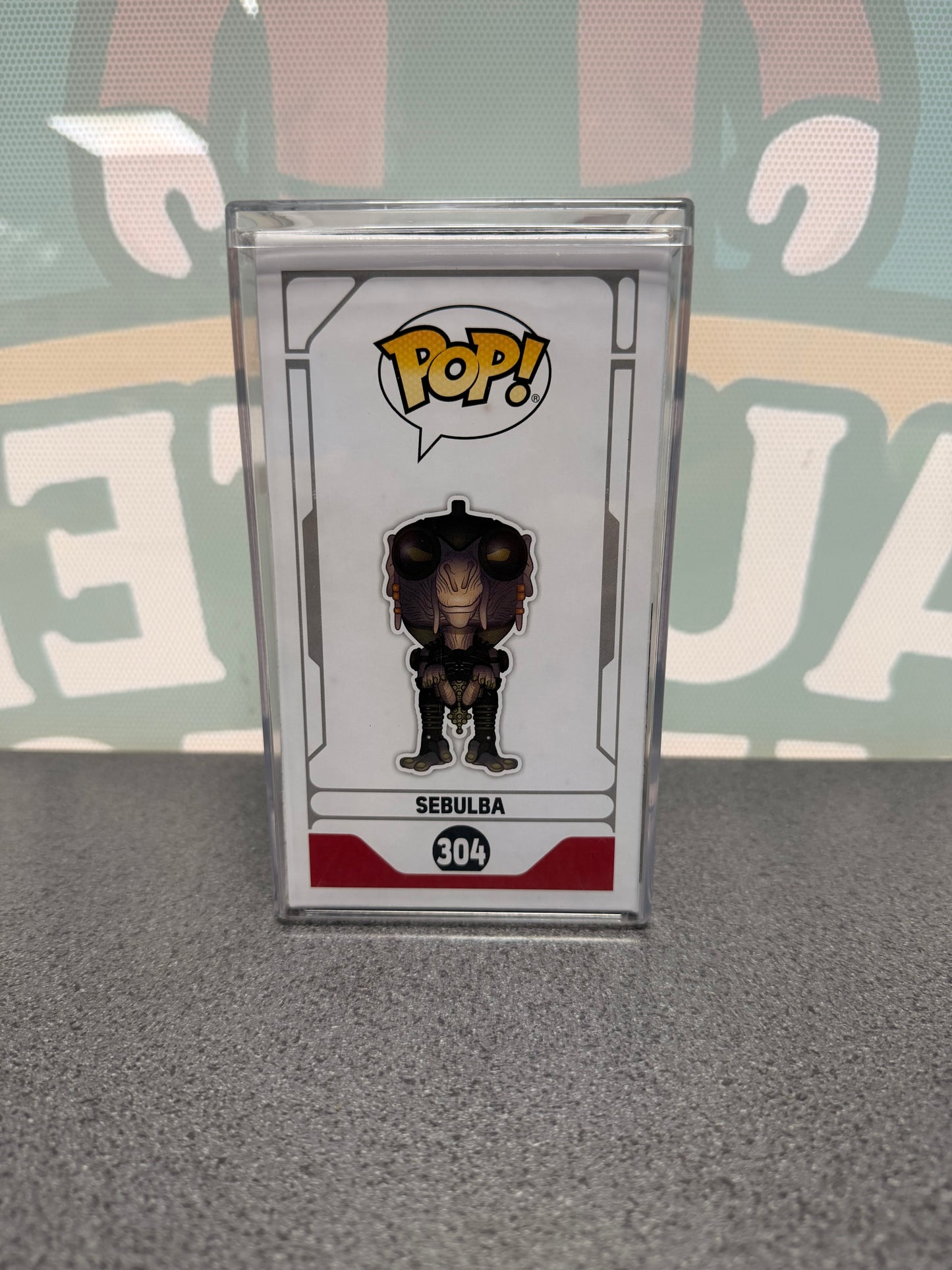 Lewis MacLeod Signed Sebulba Funko Pop! #304 – Smuggler’s Bounty