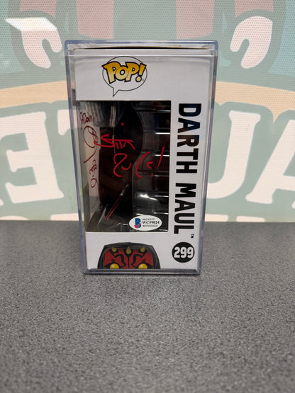 Ray Park Signed Darth Maul Funko Pop! #299 – With Quote