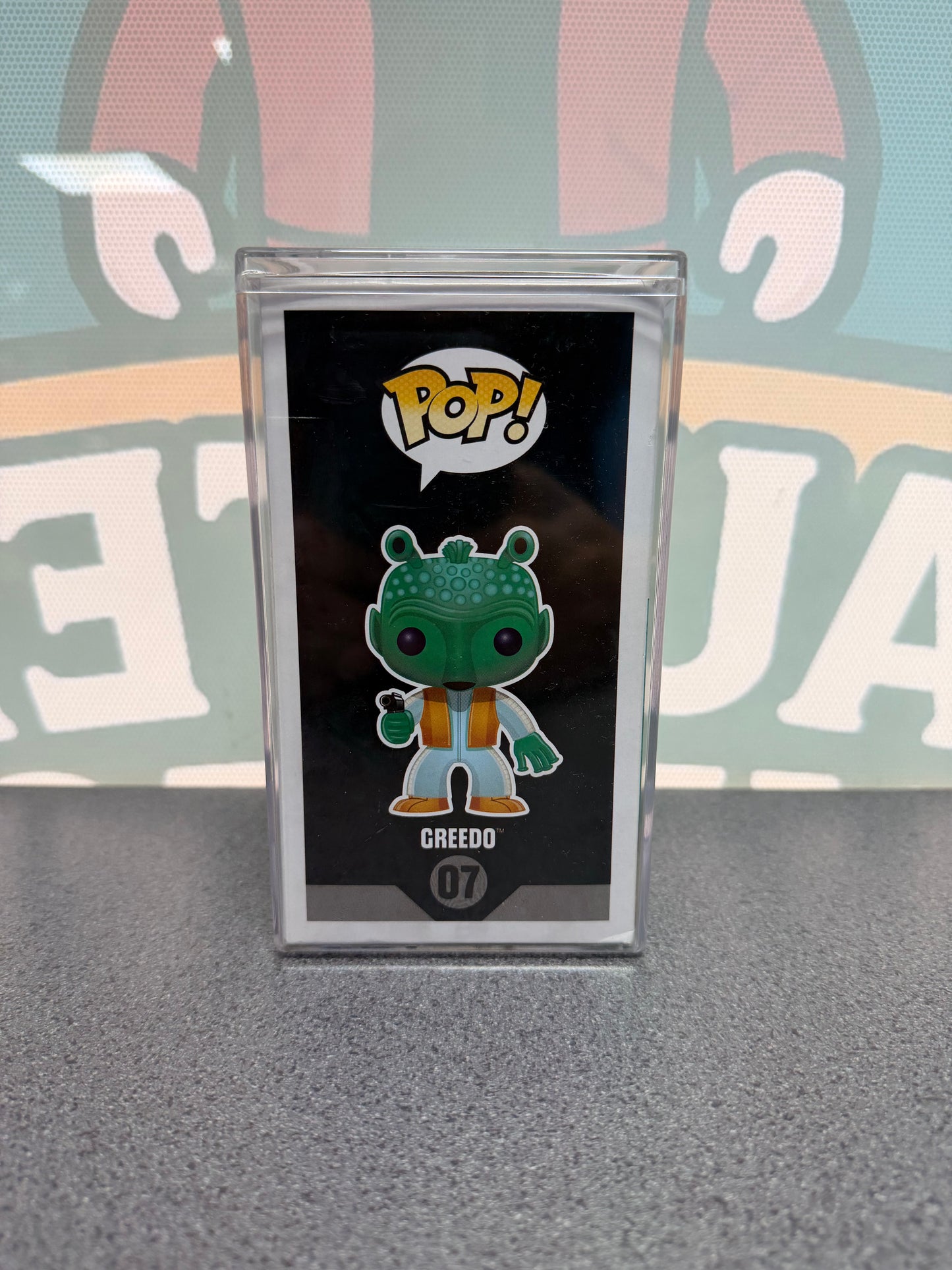 Paul Blake Signed Greedo Funko Pop! #07 – Star Wars