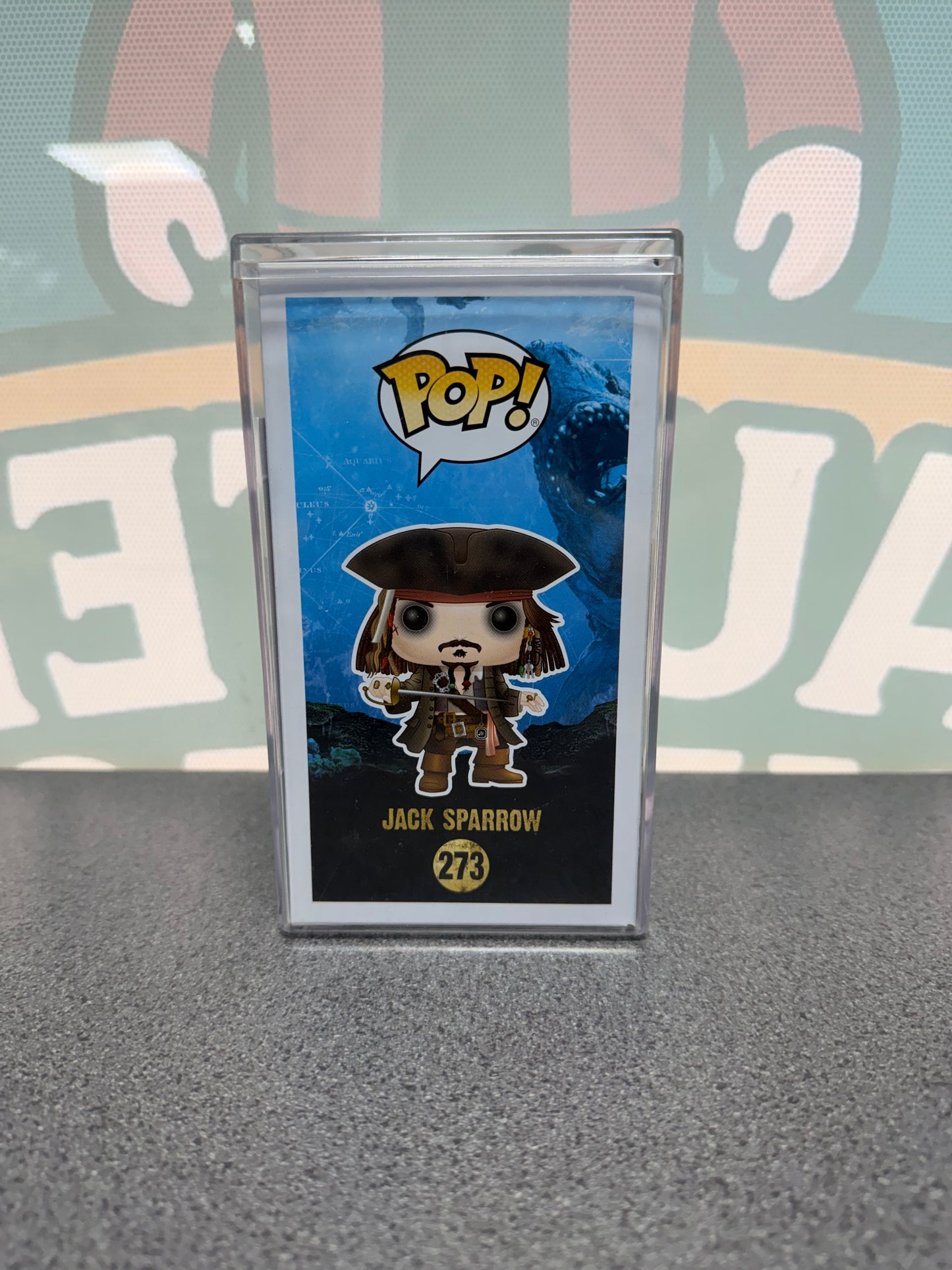 Signed Jack Sparrow Funko Pop! #273 – JSA