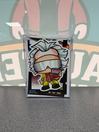Signed Dr. Emmett Brown Funko Pop! #50 – JSA