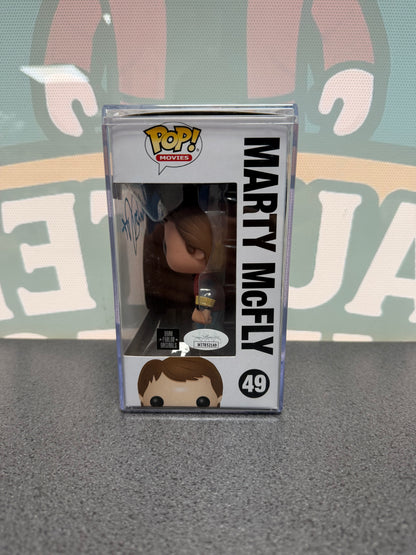 Signed Marty McFly Funko Pop! #49 – JSA