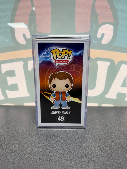 Signed Marty McFly Funko Pop! #49 – JSA