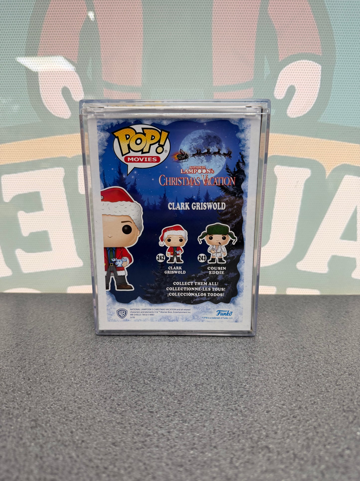 Signed Clark Griswold Funko Pop! #242 – OC Hologram