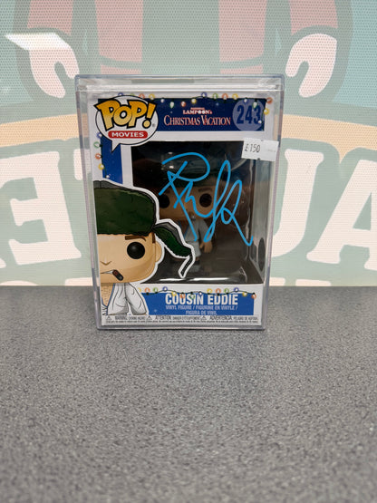 Signed Cousin Eddie Funko Pop 243, front box view