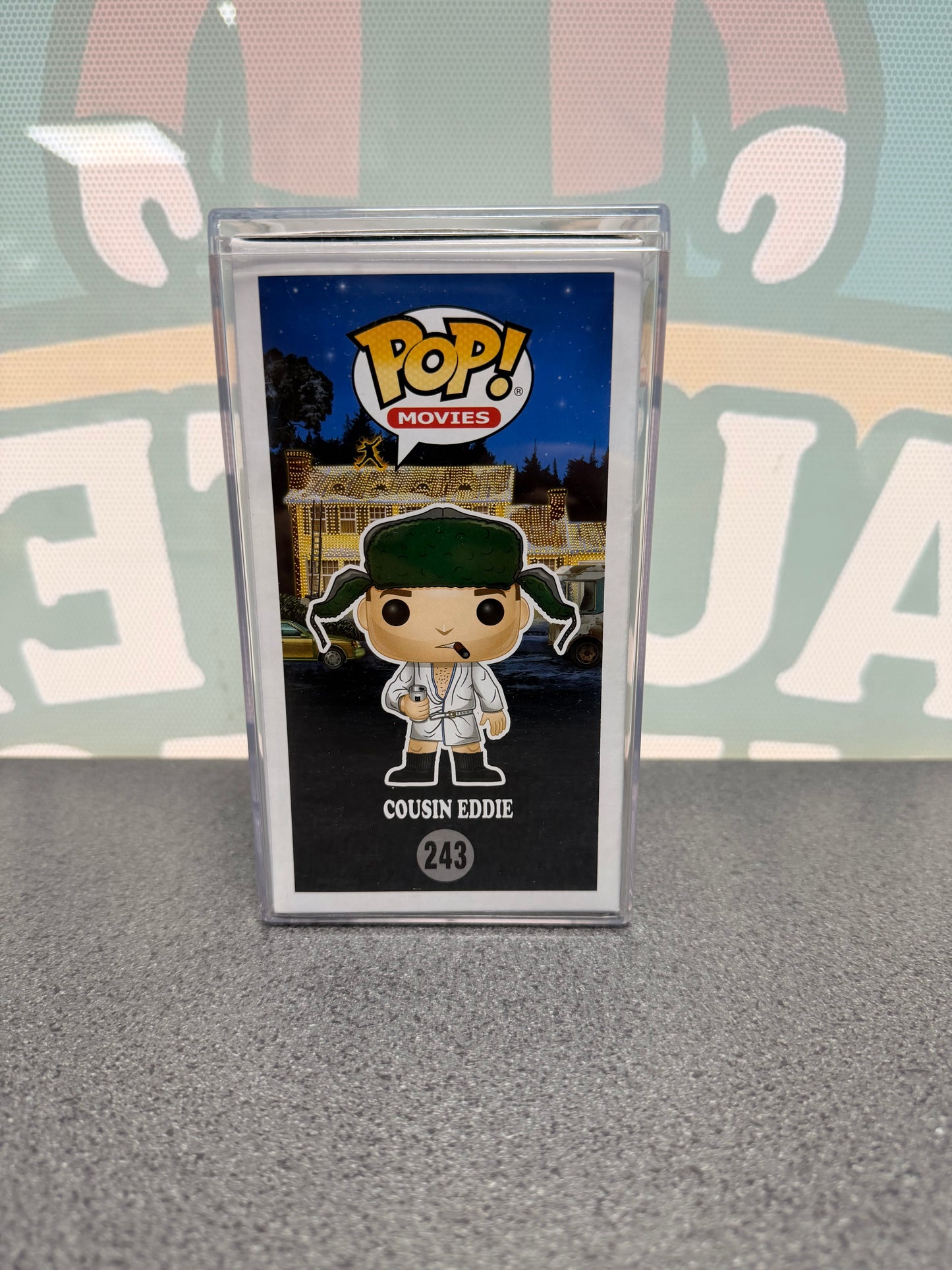 Signed Cousin Eddie Funko Pop! #243 – OC Hologram