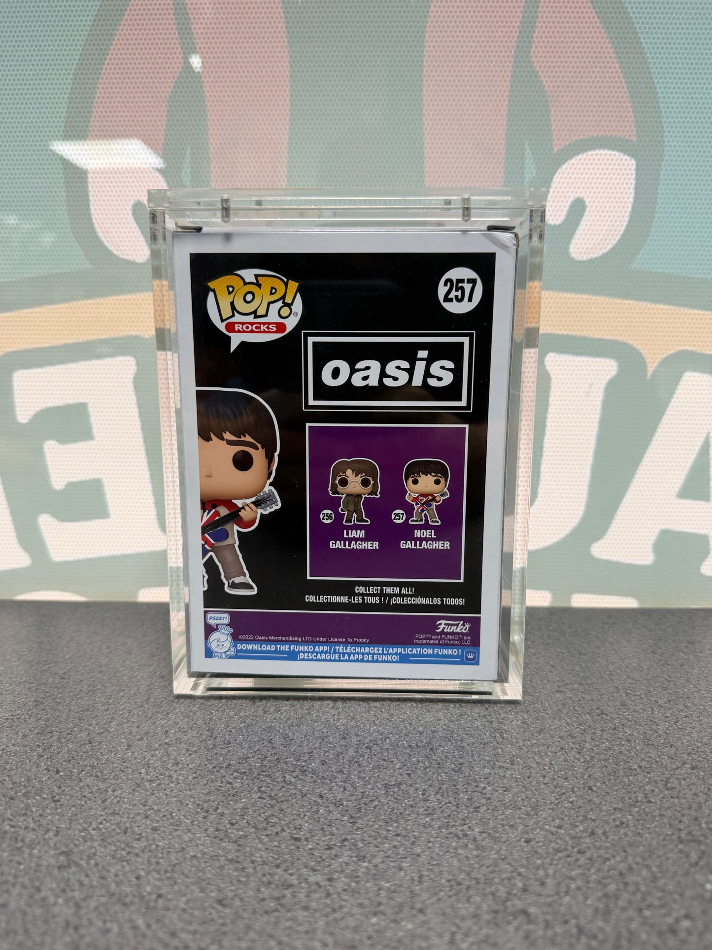 Noel Gallagher Signed Funko Pop! #257 – SWAU