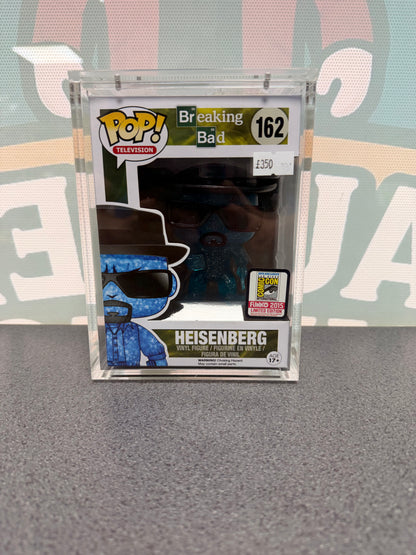Heisenberg (Blue) Funko Pop 162 from Breaking Bad, front box view
