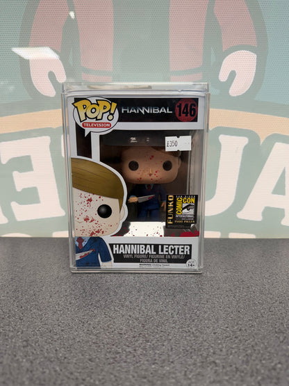 Hannibal Lecter (Bloody) Funko Pop 146 from Hannibal, front box view