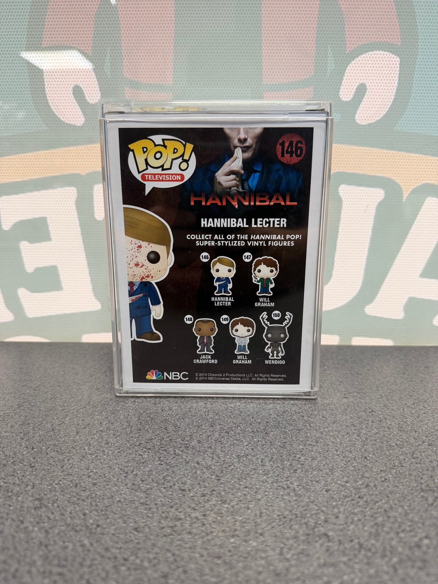 Hannibal Lecter (Bloody) Funko Pop! #146 – Hannibal – SDCC Exclusive