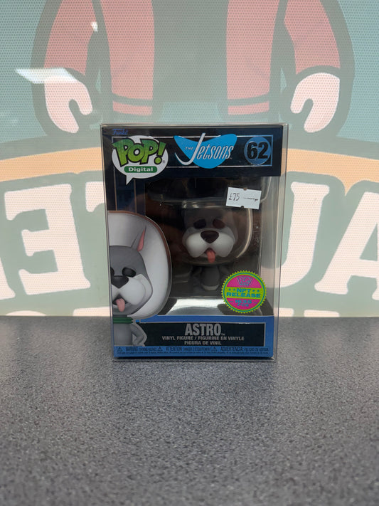 Astro Funko Pop 62 from The Jetsons, front box view