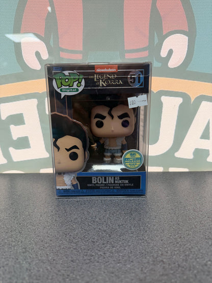 Bolin as Nuktuk Funko Pop 51 from The Legend of Korra, front box view