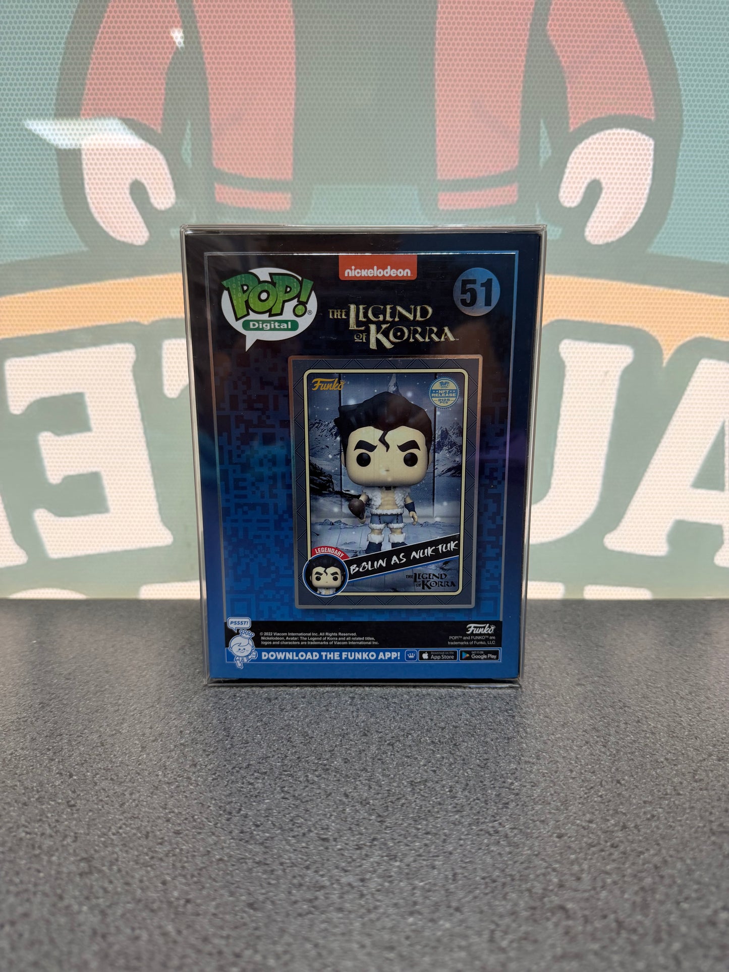Bolin as Nuktuk Funko Pop! #51 – The Legend of Korra – NFT Release