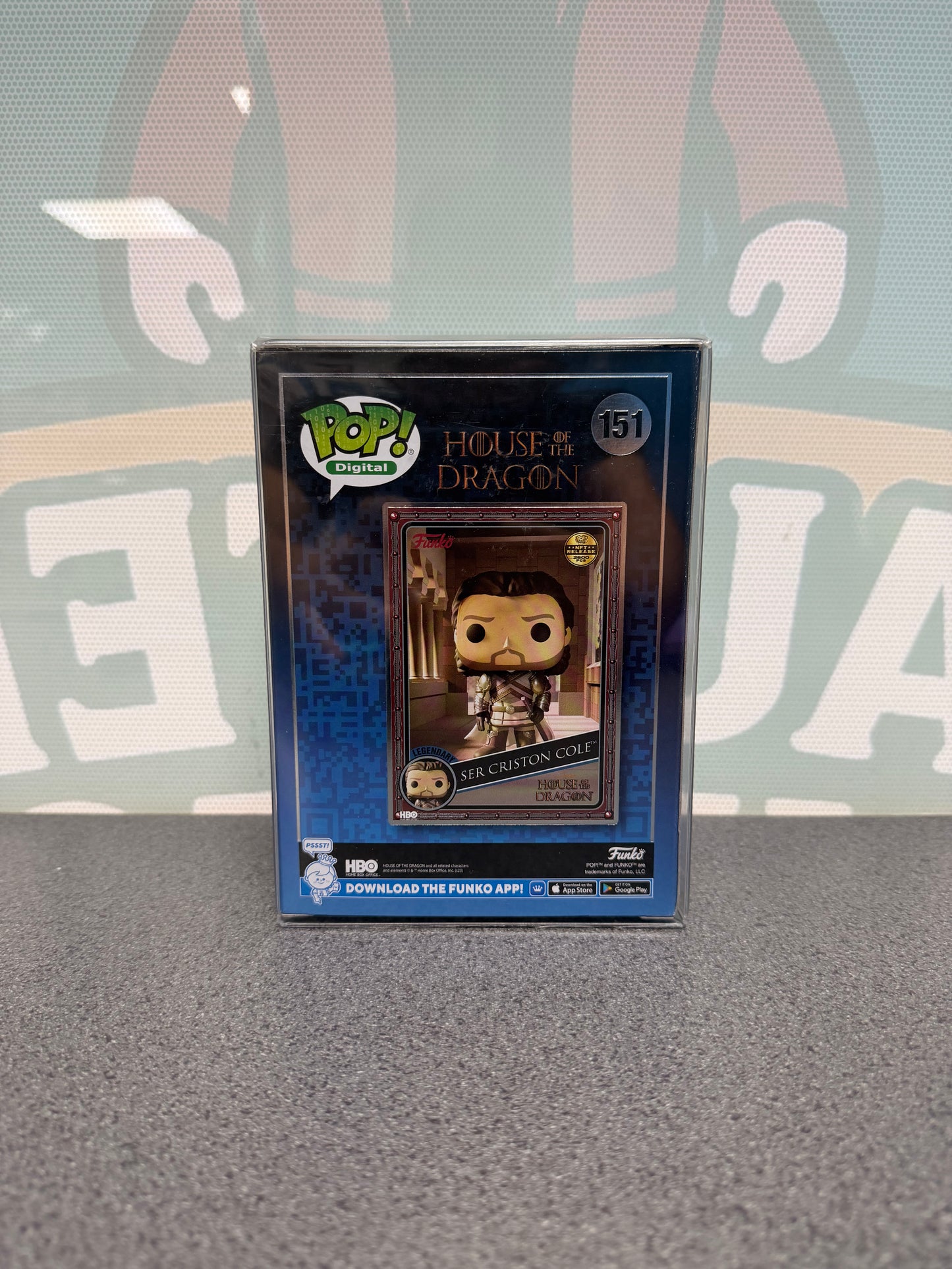 Ser Criston Cole Funko Pop! #151 – House of the Dragon – NFT Release