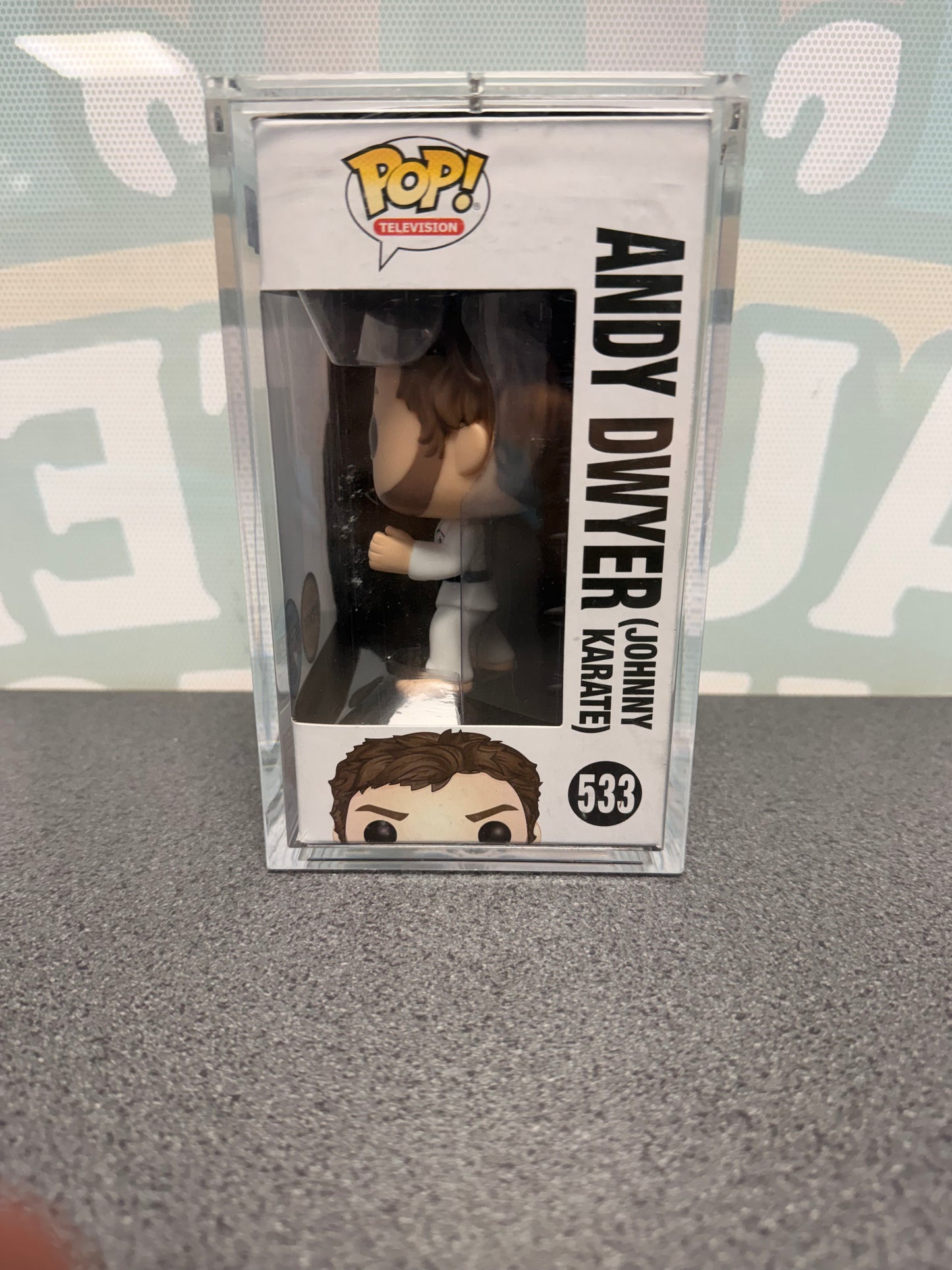 Andy Dwyer Johnny Karate Funko Pop! #533 – Chase – Flagship Opening Night