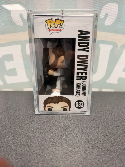 Andy Dwyer Johnny Karate Funko Pop! #533 – Chase – Flagship Opening Night